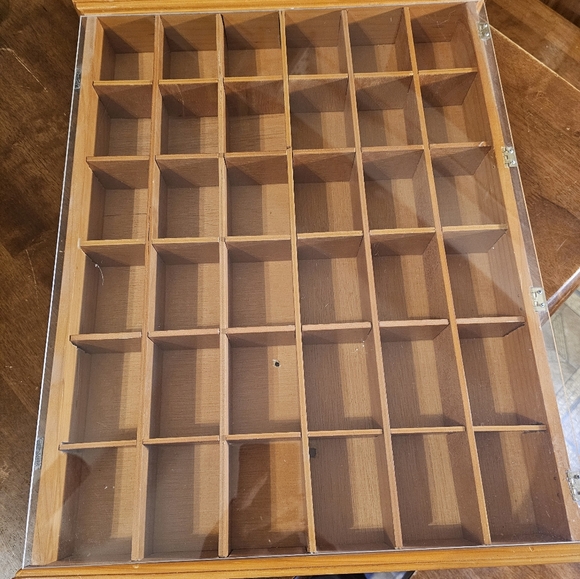 Other - Vintage Hand Crafted Farmhouse Cabin Cottage Wooden 36 Cubby 16" x 20"